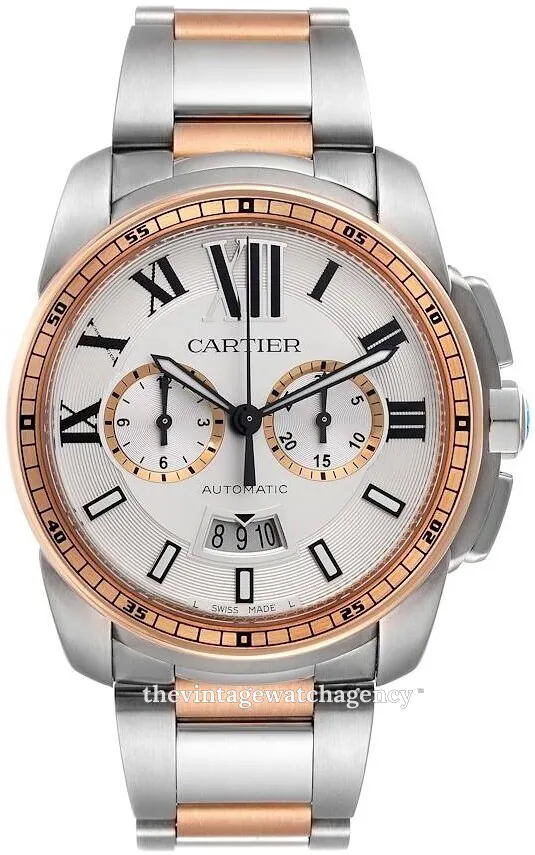 Cartier Calibre de Cartier W7100042 42mm Stainless steel Silver