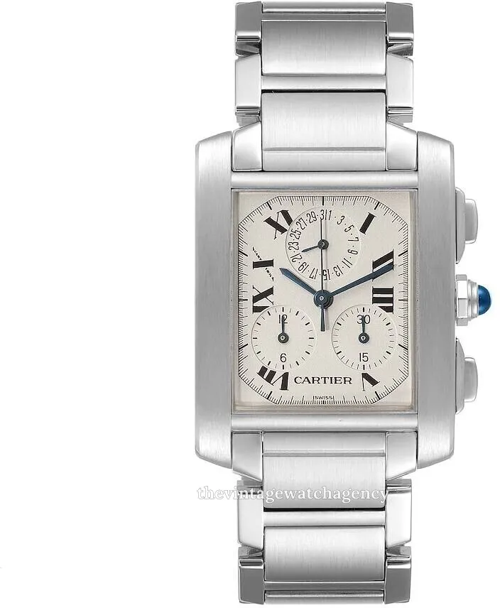 Cartier Cougar W51001Q3 28mm Stainless steel Silver