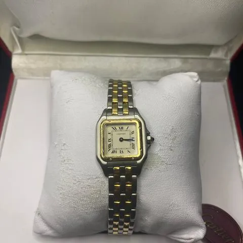 Cartier Panthère 1057917 22mm Yellow gold and Stainless steel White 3