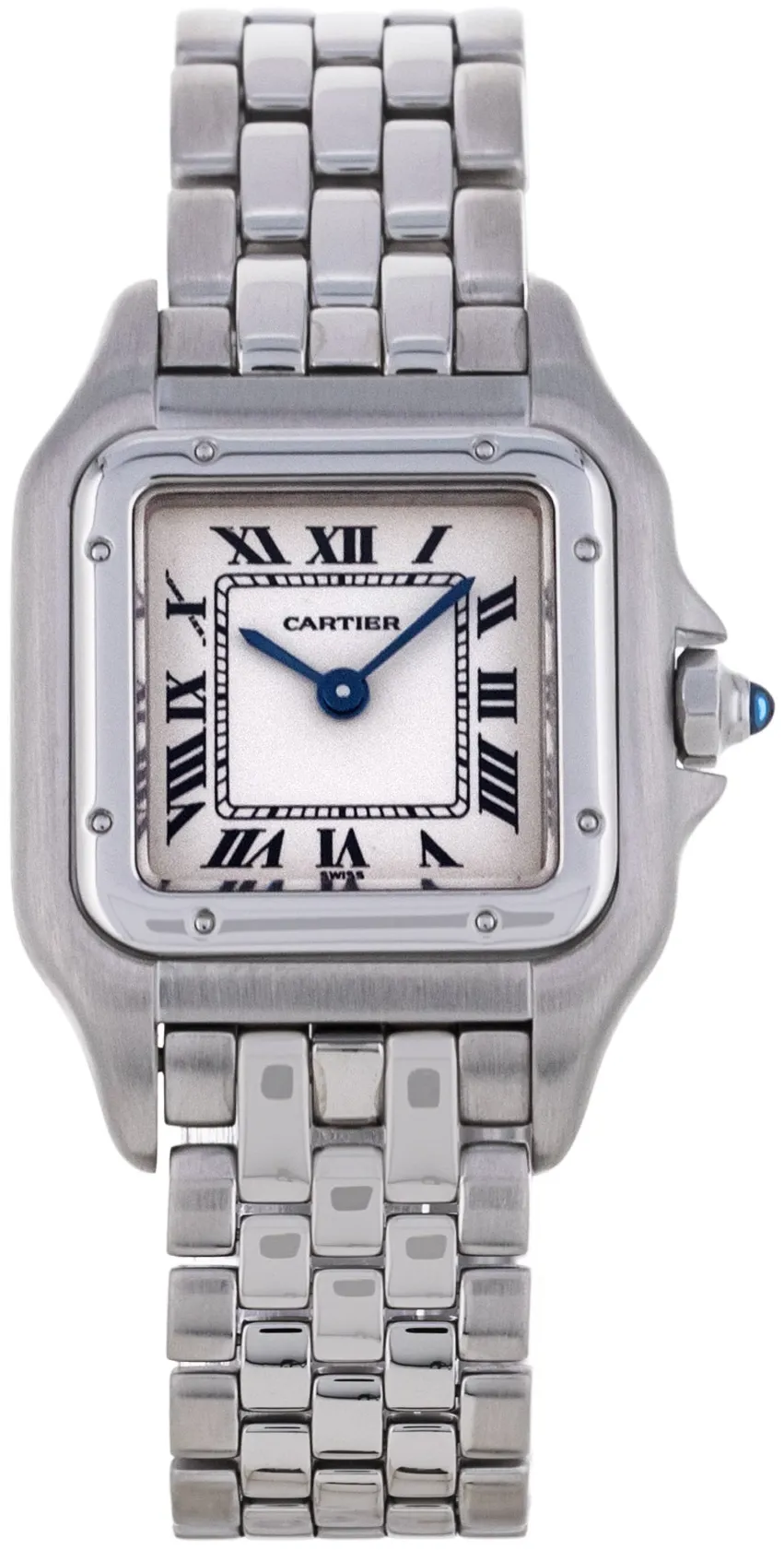 Cartier Panthère W25033P5 22mm Stainless steel Silver Roman Numeral