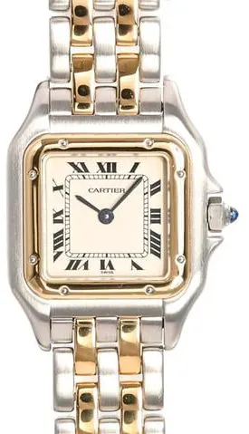 Cartier Panthère 84083242 22mm Yellow gold and Stainless steel White