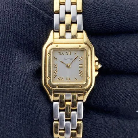 Cartier Panthère W25040L6 22mm Yellow gold Gray 1