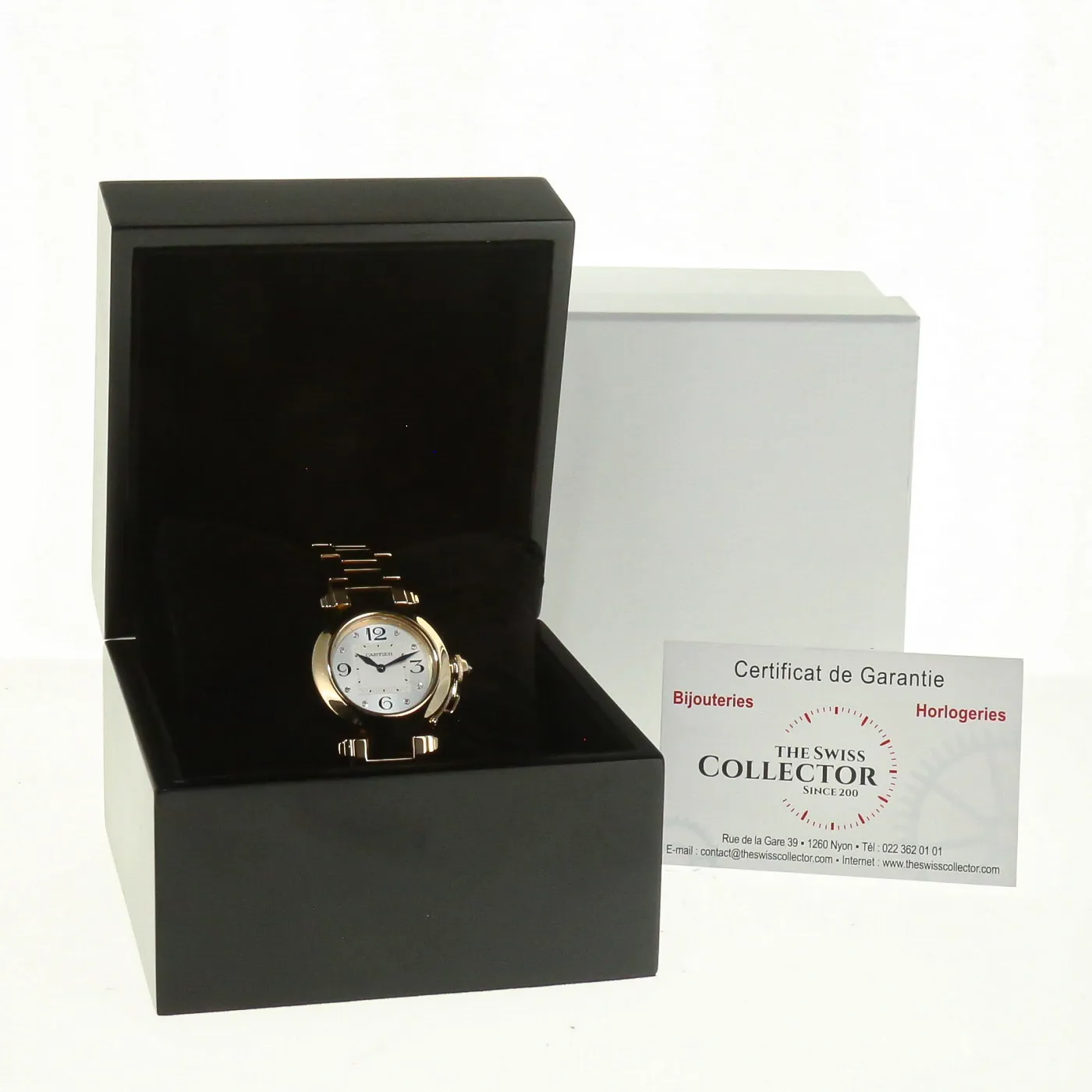 Cartier Pasha 2811 32mm Yellow gold Silver 3