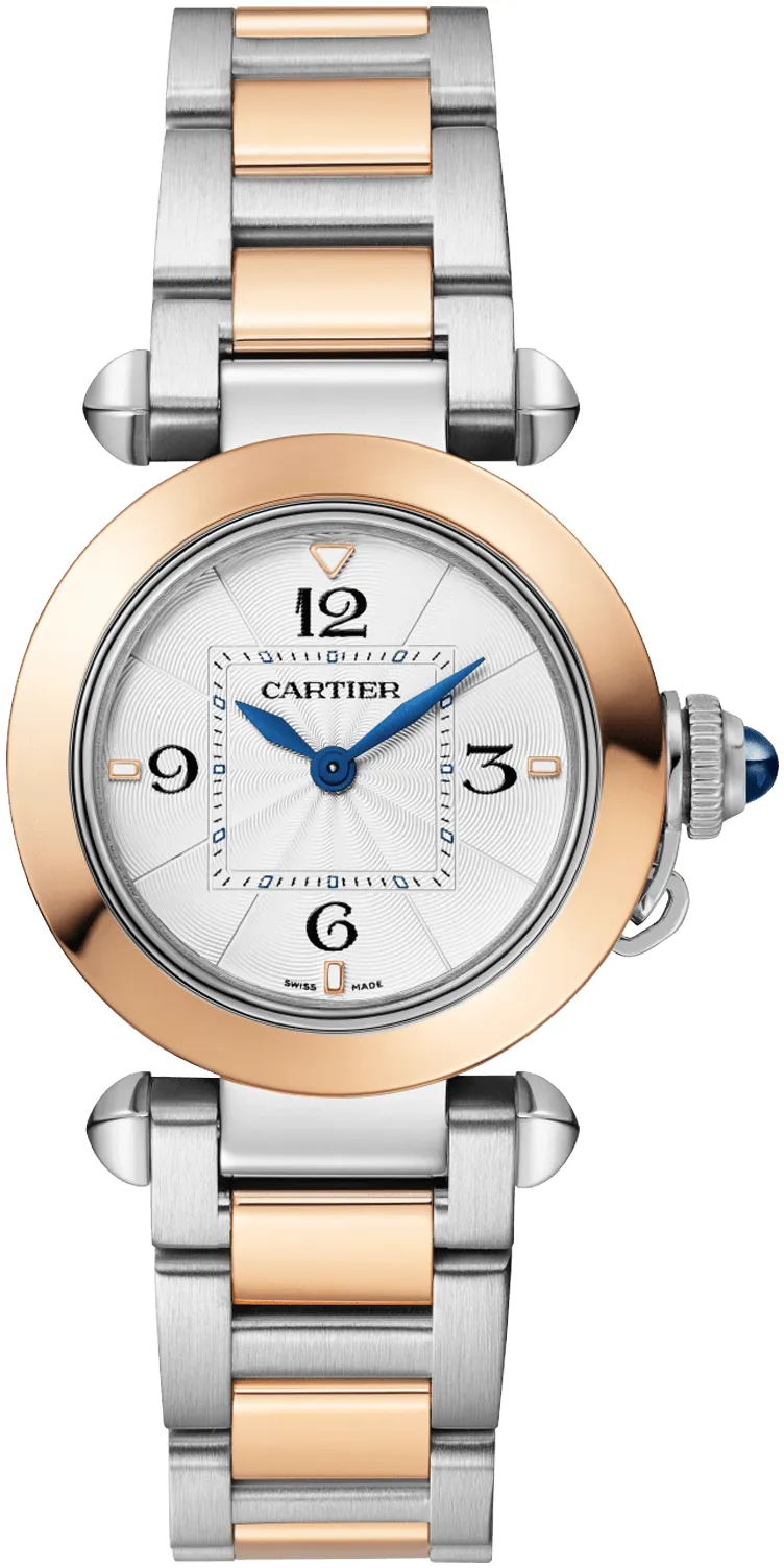 Cartier Pasha de Cartier W2PA0007 30mm Stainless steel Silver