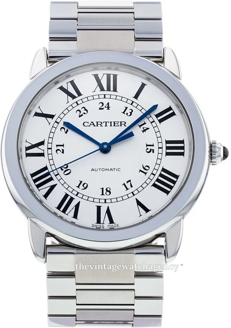 Cartier Ronde Croisière de Cartier WSRN0012 36mm Stainless steel Silver