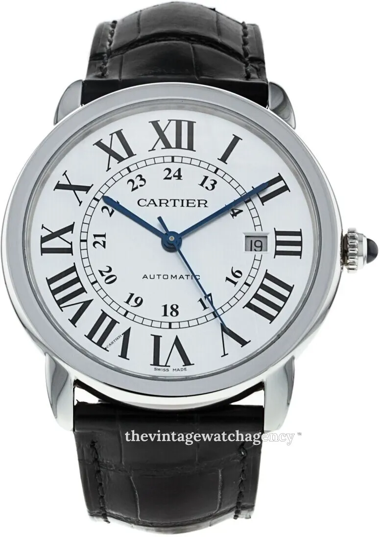 Cartier Ronde Croisière de Cartier WSRN0022 42mm Stainless steel Silver