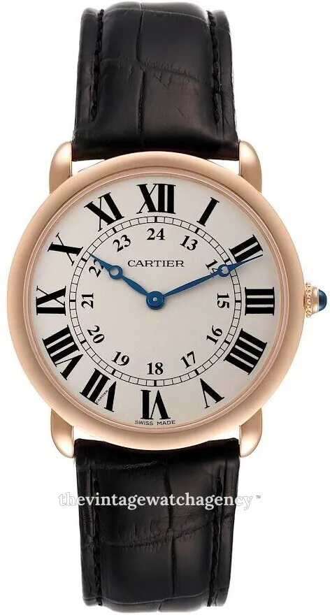 Cartier Ronde de Cartier W6800251 36mm 18k rose gold Silver