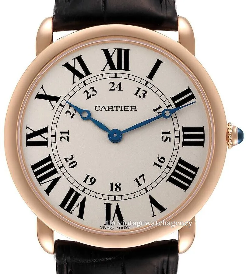 Cartier Ronde de Cartier W6800251 36mm 18k rose gold Silver 1