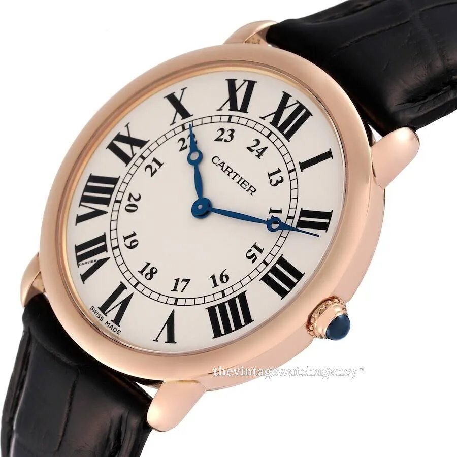 Cartier Ronde de Cartier W6800251 36mm 18k rose gold Silver 2