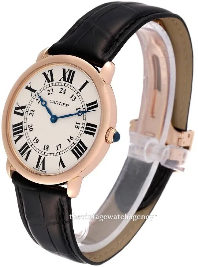 Cartier Ronde de Cartier W6800251 36mm 18k rose gold Silver 3