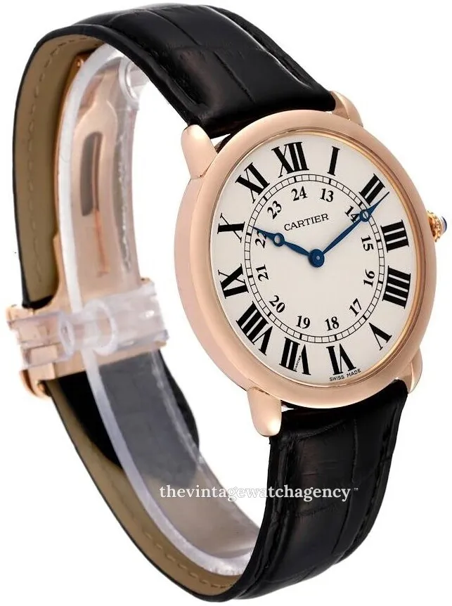 Cartier Ronde de Cartier W6800251 36mm 18k rose gold Silver 4