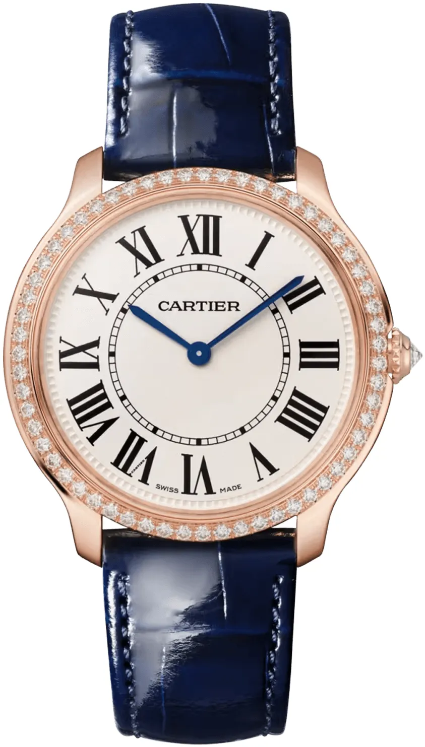 Cartier Ronde Louis Cartier WJRN0010 36mm Rose gold and 18k rose gold Beige