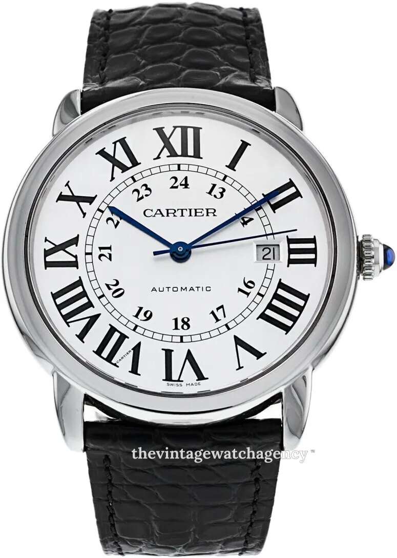 Cartier Ronde Solo de Cartier W6701010 42mm Stainless steel Silver