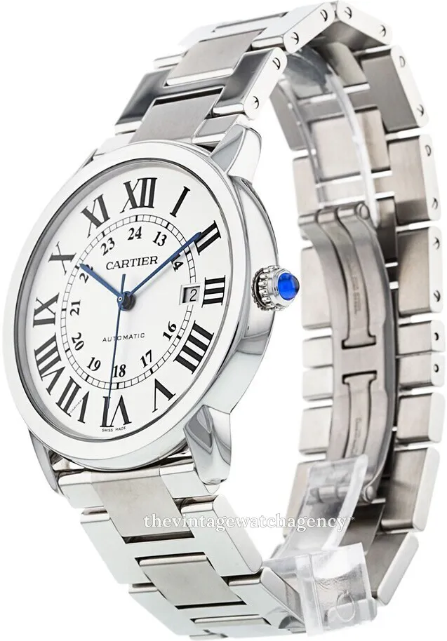 Cartier Ronde Solo de Cartier W6701011 42mm Stainless steel Silver 1