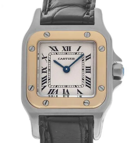 Cartier Santos 1057930 34mm Yellow gold and Stainless steel