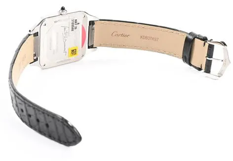 Cartier Santos Dumont WSSA0046 32mm Stainless steel Black 3