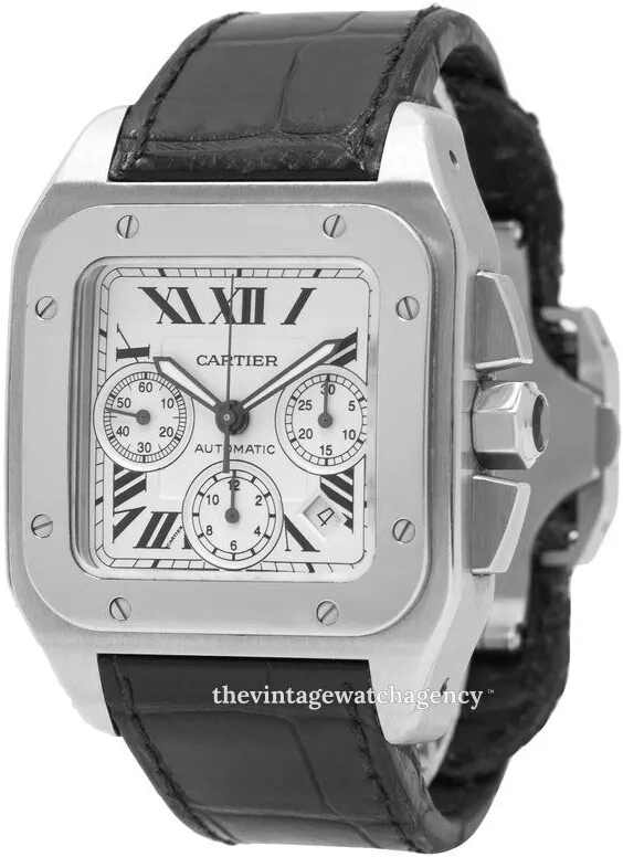 Cartier Santos W20090X8 Stainless steel Silver 1