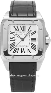 Cartier Santos W20106X8 Stainless steel Silver