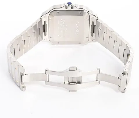 Cartier Santos W2SA0009 40mm Yellow gold and Stainless steel Silver 4