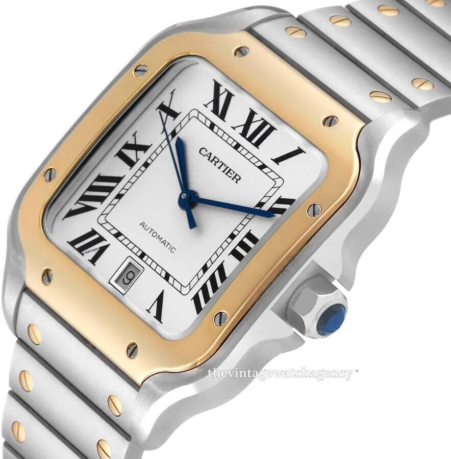 Cartier Santos W2SA0009 Stainless steel Silver 2