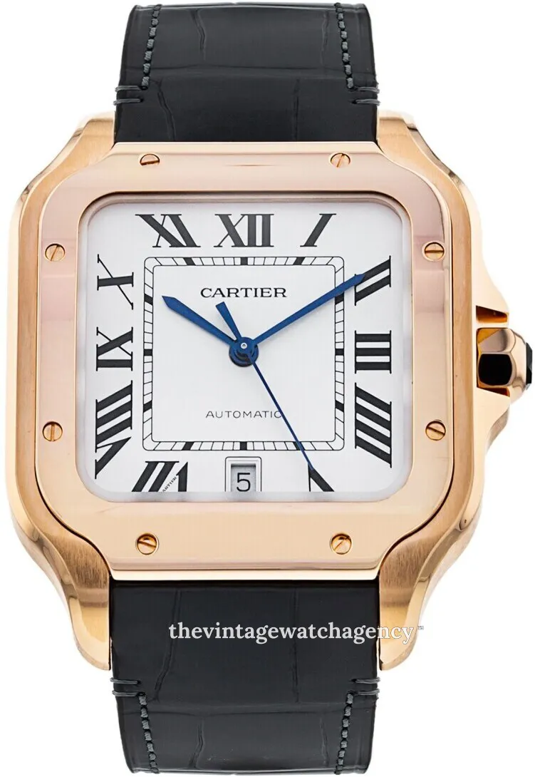 Cartier Santos WGSA0011 Rose gold White