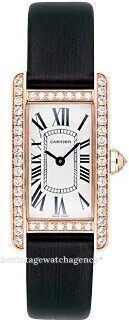 Cartier Tank Américaine WB707931 Rose gold Silver