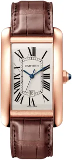 Cartier Tank Américaine WGTA0047 18k rose gold Silver