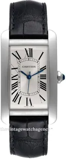 Cartier Tank Américaine WSTA0018 Stainless steel Silver