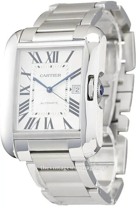 Cartier Tank Anglaise w5310008 Stainless steel Silver 1