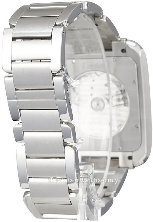 Cartier Tank Anglaise w5310008 Stainless steel Silver 2