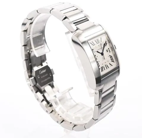 Cartier Tank Française WSTA0067 30mm Stainless steel Silver 2