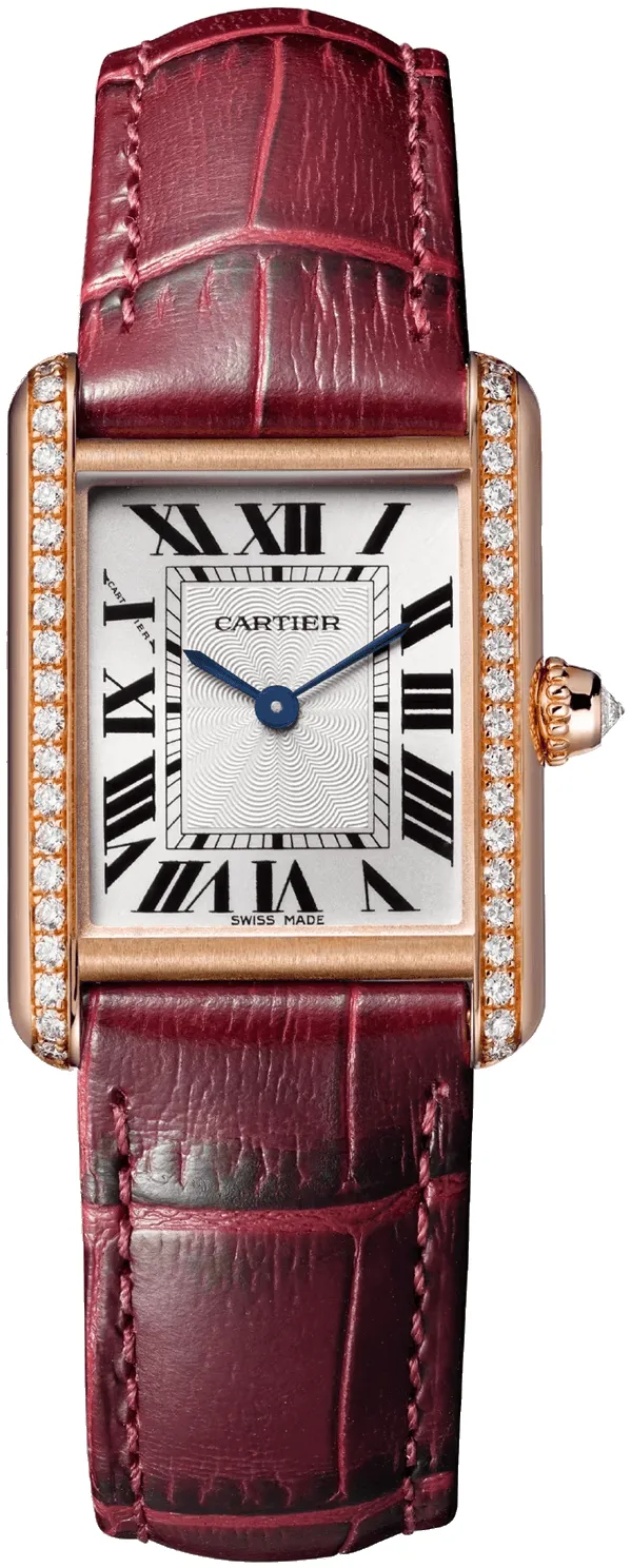 Cartier Tank Louis Cartier WJTA0037 29.5mm Rose gold and 18k rose gold Silver