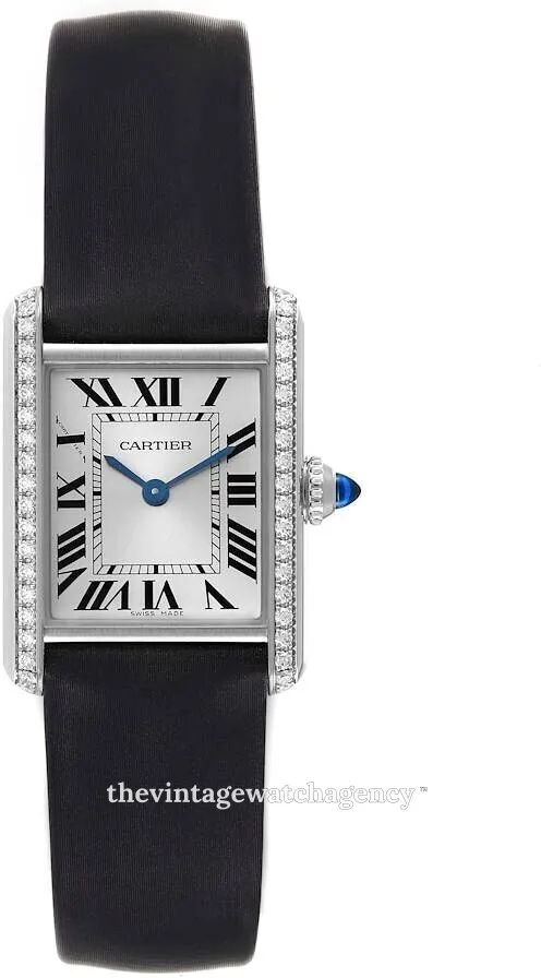 Cartier Tank Must W4TA0016 Stainless steel Silver