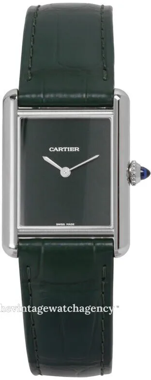 Cartier Tank Must WSTA0056 Stainless steel Green