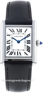 Cartier Tank WSTA0041 Stainless steel Silver