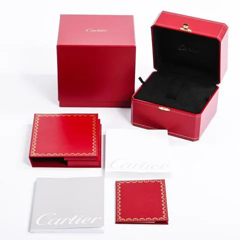 Cartier Tortue WA5043MC 34mm White gold Silver 7