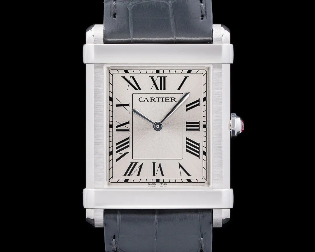 Cartier Chinoise WGTA0074 39.49mm Platinum Silver