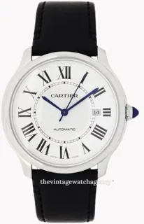 Cartier Ronde Must WSRN0032 Stainless steel Silver