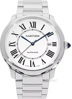 Cartier Ronde Must WSRN0035 Stainless steel Silver