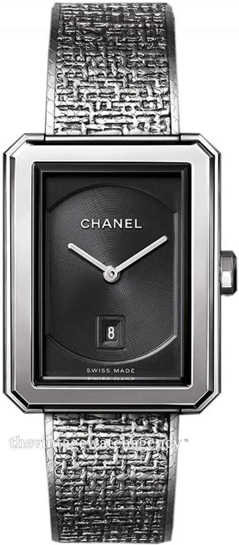 Chanel Boy-Friend H4878 Stainless steel Black