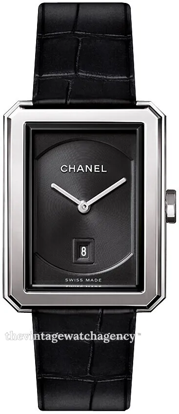 Chanel Boy-Friend H4884 Stainless steel Black