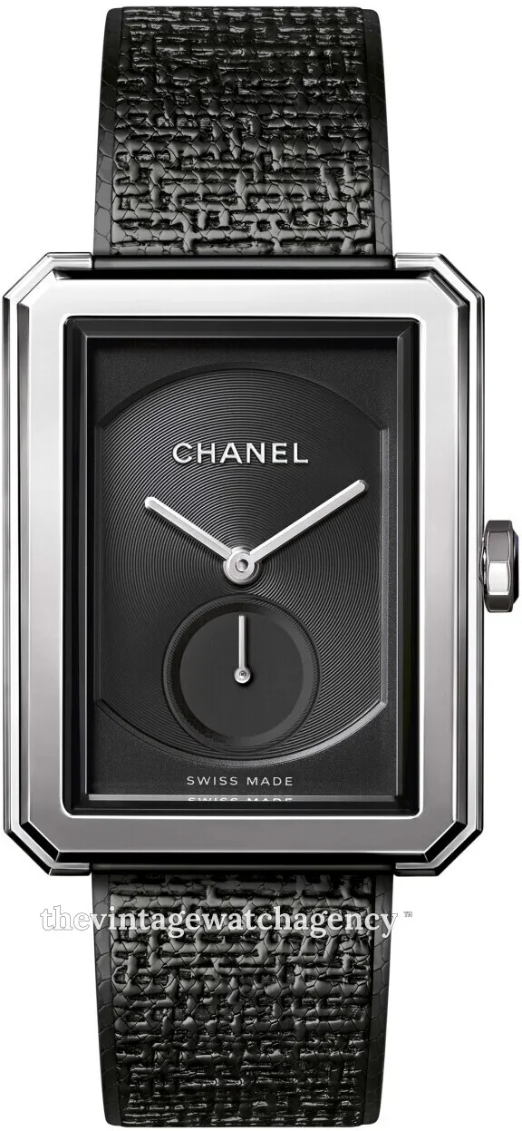 Chanel Boy-Friend H5201 Stainless steel Black