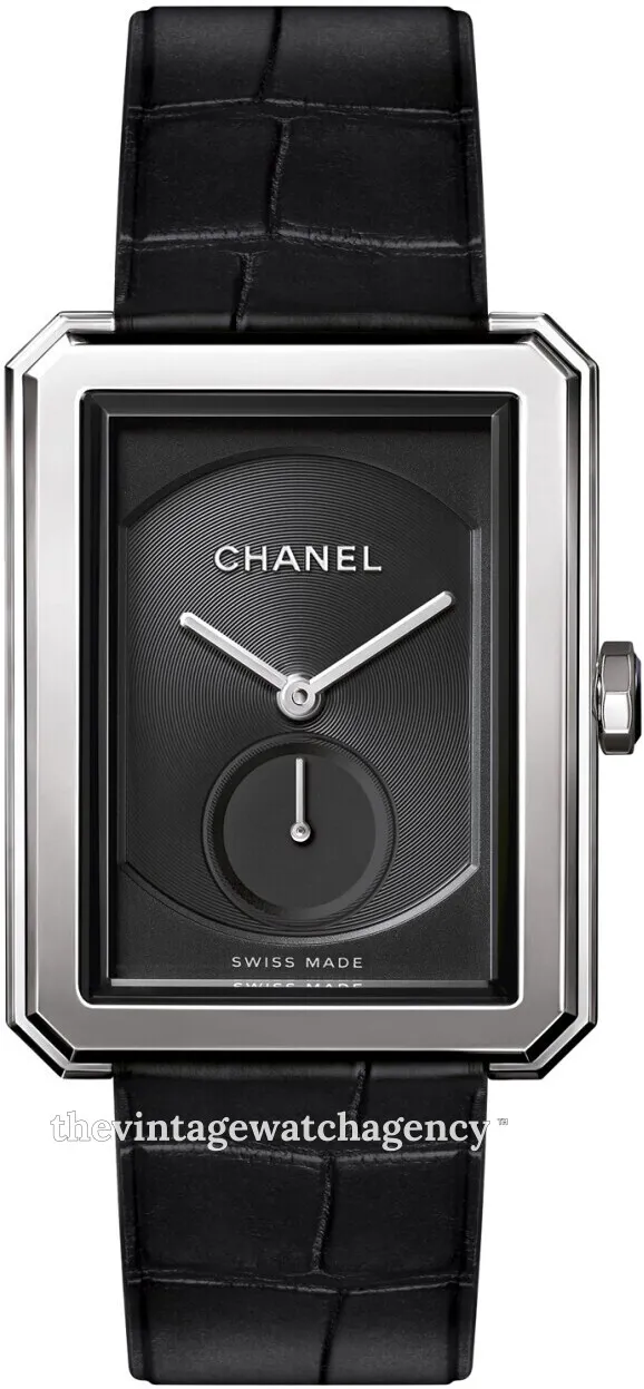 Chanel Boy-Friend H5319 37mm Stainless steel Black