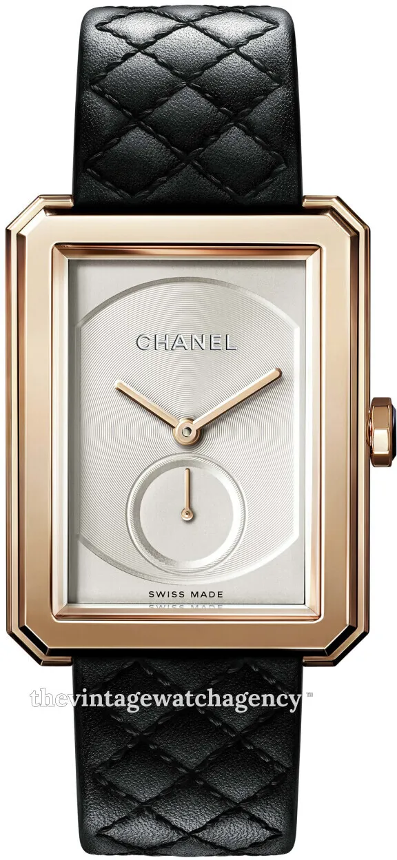 Chanel Boy-Friend H6589 Rose gold Silver