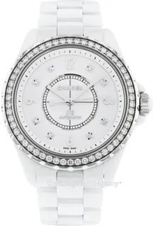 Chanel J12 h3110 White ceramic White