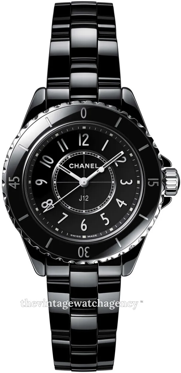 Chanel J12 H5695 33mm Ceramic Black