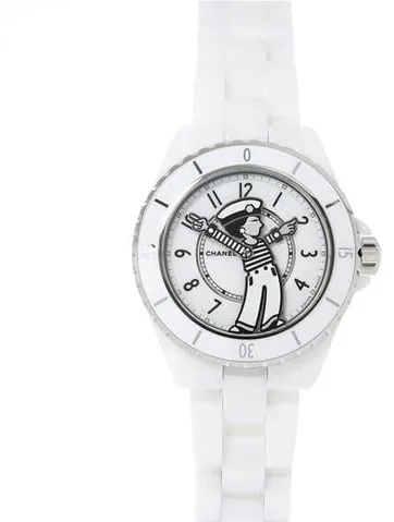 Chanel Mademoiselle H7481 39mm Stainless steel White