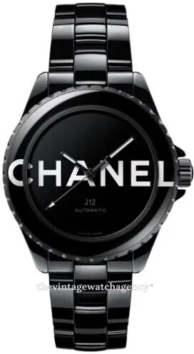 Chanel Wanted H7418 38mm Black ceramic Black and Artistic dial