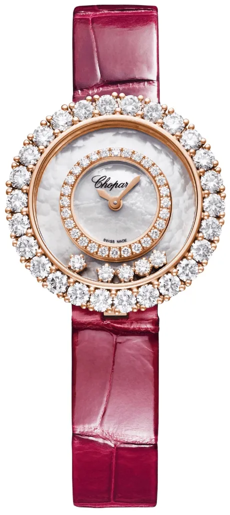 Chopard Happy Diamonds 205369-5001 29mm Rose gold and Diamond Mother-of-pearl