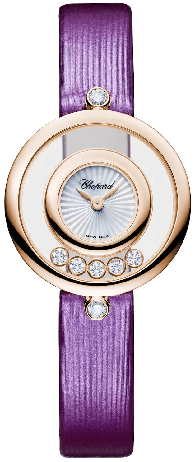 Chopard Happy Diamonds 209415-5001 26mm Rose gold and 18k rose gold Mother-of-pearl